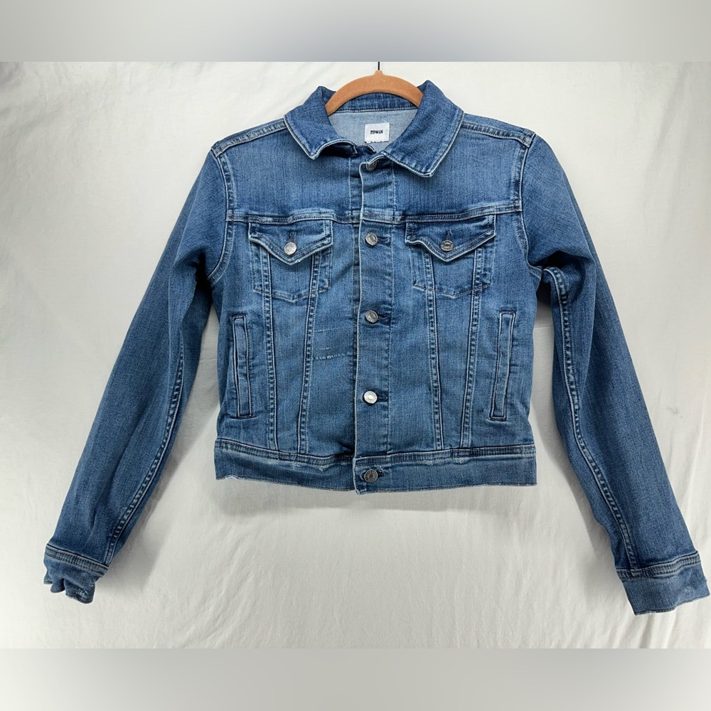 Edwin Denim Jean Trucker Jacket‎ Blue Womens S CandidBlue Denim Jacket